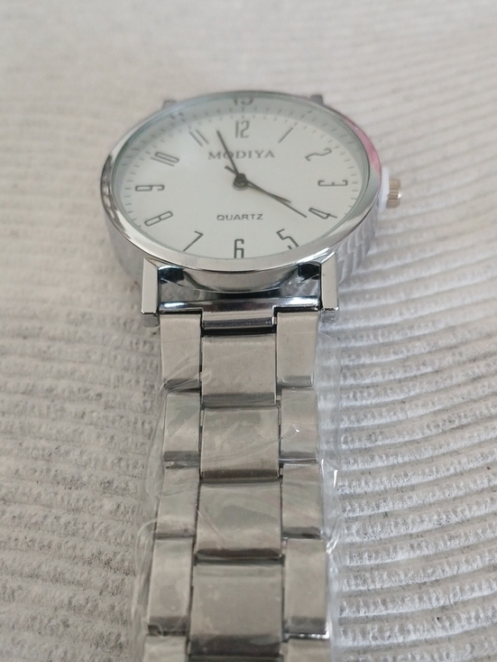 Other - Men’s Silver Stainless Steel Quartz Watch - Silver Dial